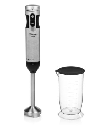 Sort Tristar 4828 Nedsænkning Blender Knusning 1000 Rustfrit Stål - Tristar Blendere  - 8713016095107