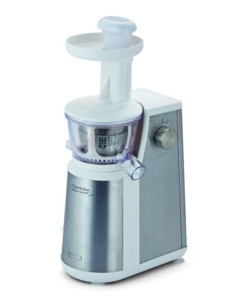 Hvid Ariete 0177 Slow Juicer Rustfrit Stål Sikkerhedsklemme Dreje Plast - Ariete Saftpressere  - 8003705112292