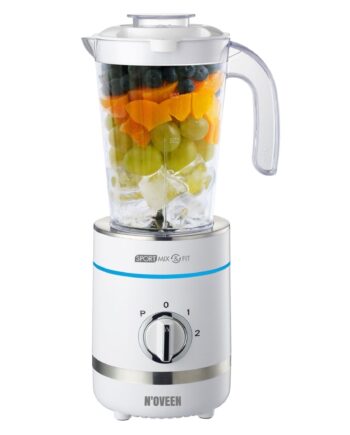 Hvid Noveen Sb2100 Line Bordplade Blender Impulsfunktion Knusning 500 - Noveen Blendere  - 5902221620706