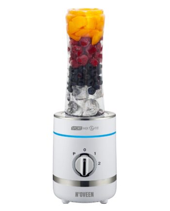 Hvid Noveen Sb1100 Line Bordplade Blender Impulsfunktion Knusning 300 - Noveen Blendere  - 5902221620683