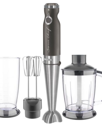 Sort Sencor Shb 5608bk Eue3 Nedsænkning Blender 1200 - Sencor Blendere  - 8590669285921
