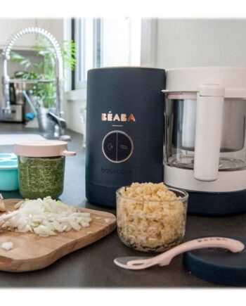 Beaba Babycook Neo Baby Blender Damper Liter Natteblå - Beaba Blendere  - 3384349127725