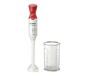 Hvid Bosch Ergomixx Msm64010 Stavblender 450 Rød - Bosch Stavblendere  - 4242002678108