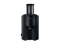 Sort Braun J300 Frugtpresser Trin 1250 - Braun Saftpressere  - 4210201045144