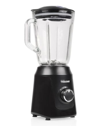 Sort Tristar 4482 Blender Til Madlavning Impulsfunktion Knusning 350 Transparent - Tristar Blendere  - 8712836992894