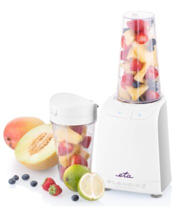 Hvid Eta Blender Eta Eta Eta401190030 Blendic Team Bordplade 1200 Glasmateriale Plast Glaskapacitet Isknuser - Eta Blendere  - 8590393259731