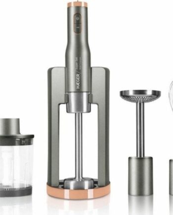 Haeger 80c 024a Blender Immersion Blender 800 Grey Stainless Steel Transparent - Haeger Blendere  - 5608475016486