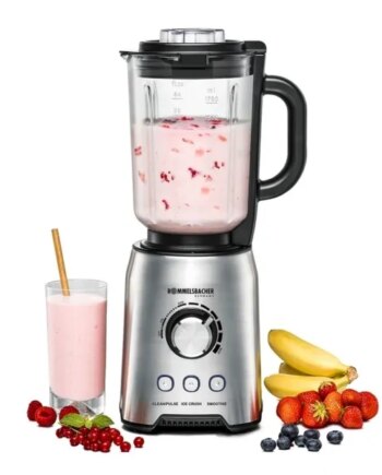 Rommelsbacher 1250 Blender Bordblender Rustfrit Stål 1200 Mx1250 - Rommelsbacher Blendere  - 4001797853134