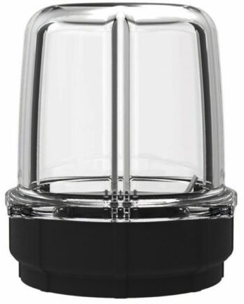 Sort, Glas Minihakker Til Blender - Magimix Blendere  - 3519280176543