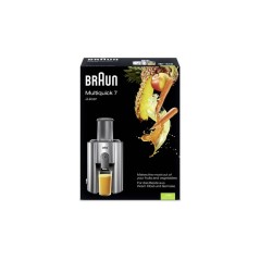 Braun Multiquick 700 Saftpresser 2liter Rustfrit Stål - Braun Saftpressere  - 4210201045267