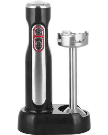 Sort Sbt100 Ledningsfri Stavblender Med Beholder Rustfrit Stål - HÃ¢ws Stavblendere  - 5712087100959