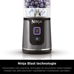 Sort Ninja 100 Bc151 Blast Portable Blender - Ninja Blendere  - 0622356274937