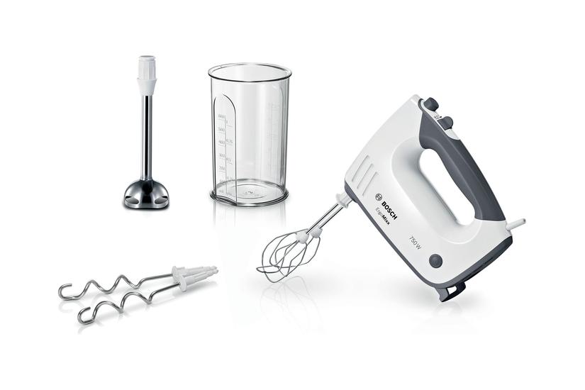 Hvid Bosch Ergomixx Mfq37470 Hånd Mixer Hånd Blender Grå - Bosch Blendere - 4242005419418