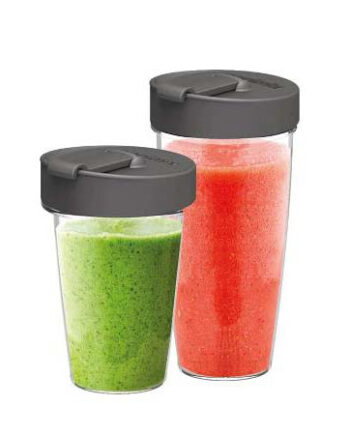 Grå Magimix Bæger Sæt Til Blender Dele Klar - Magimix Blendere  - 3519280172439