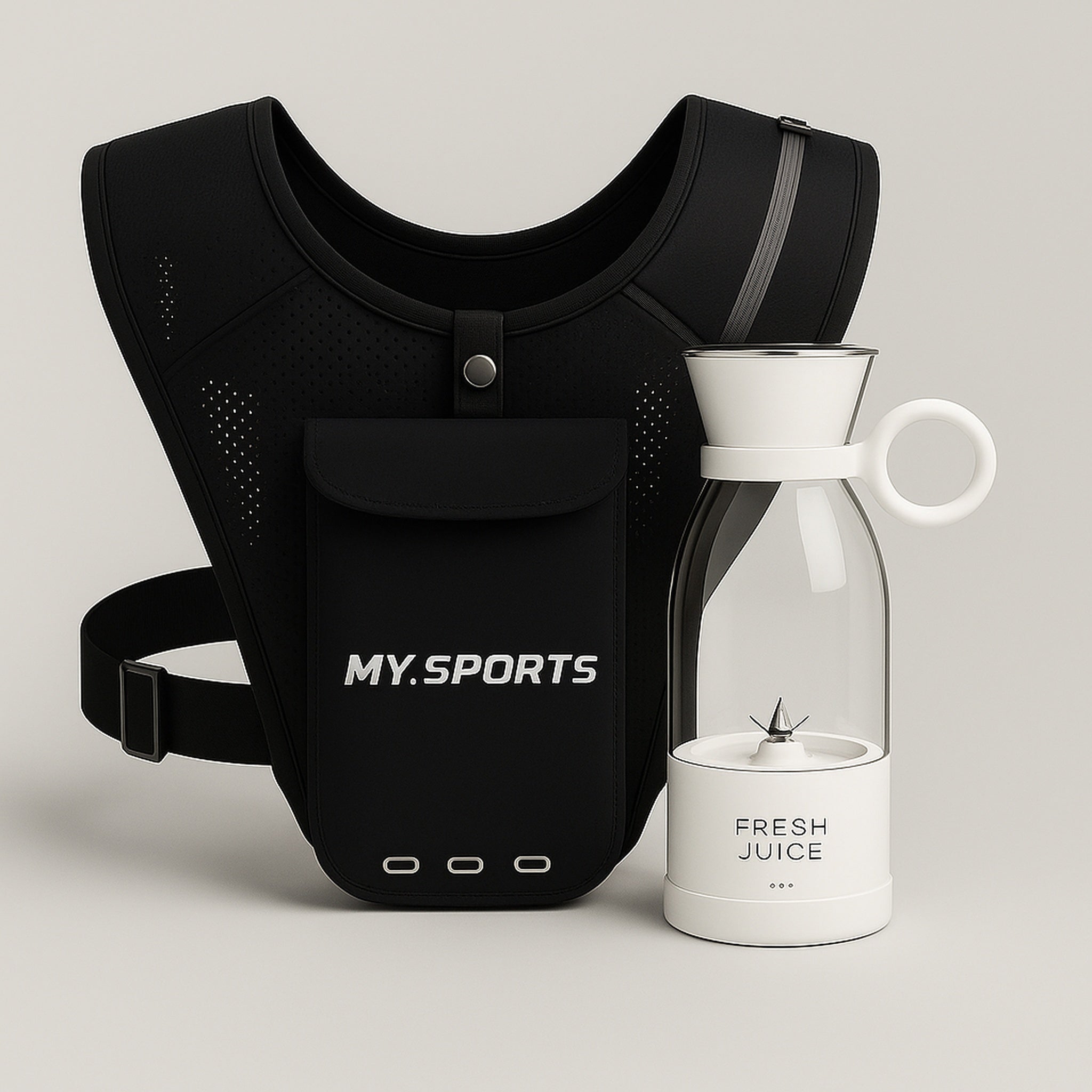 Hvid Move & Blend Kit - Mysports Blendere