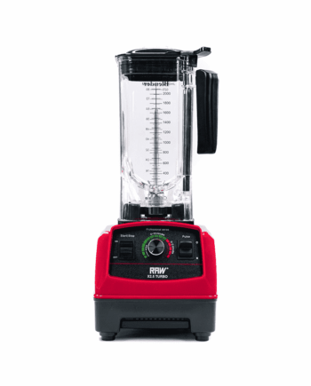 Raw Blender Turbo 5hp 1800w Rød - Raw Blendere  - 5712162000068